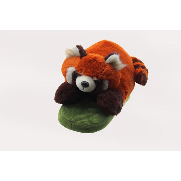 Women Slippers Openhaha Fluffy Raccoon‎ Slippers Size 9W - Picture 3 of 6